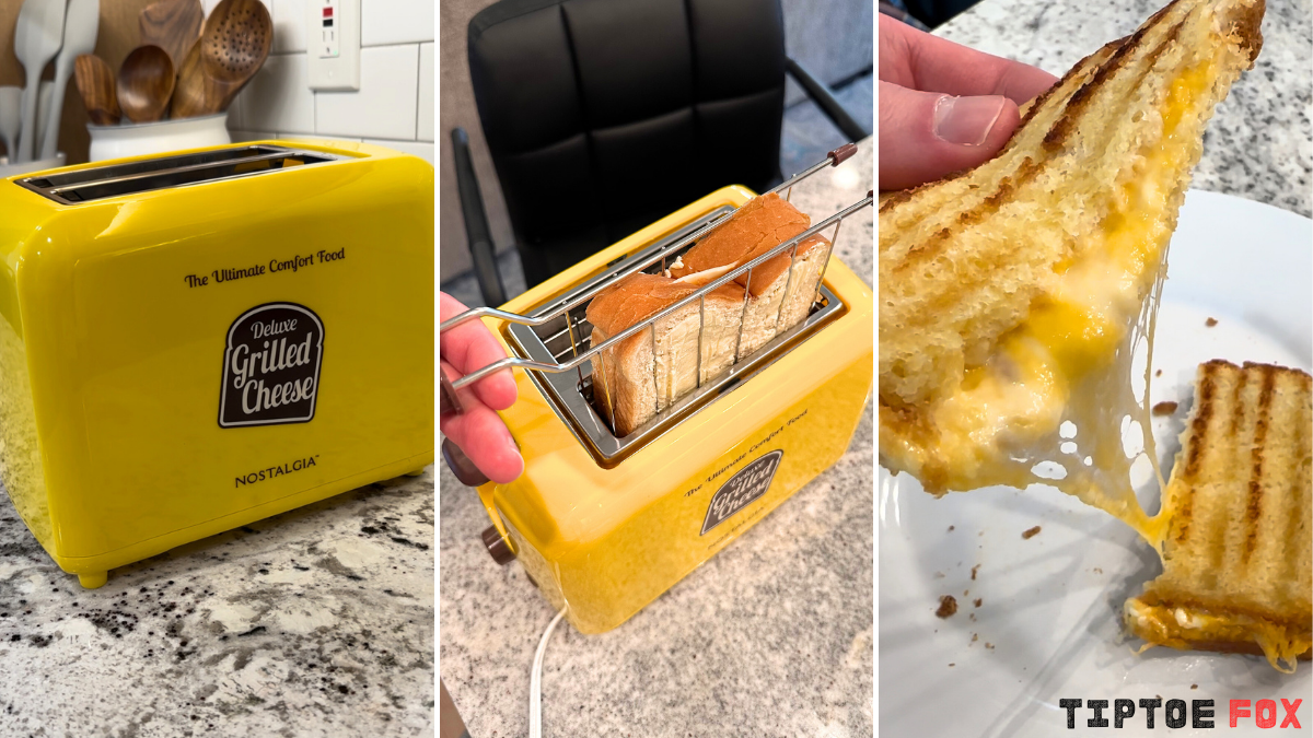 A Toaster Made With Extra Wide Slots to Toast Sandwiches [Grilled ...