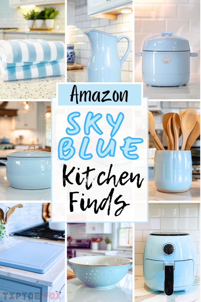 20 Must Have Sky Blue Kitchen Finds from Amazon [Baby Blue] – Tiptoe Fox