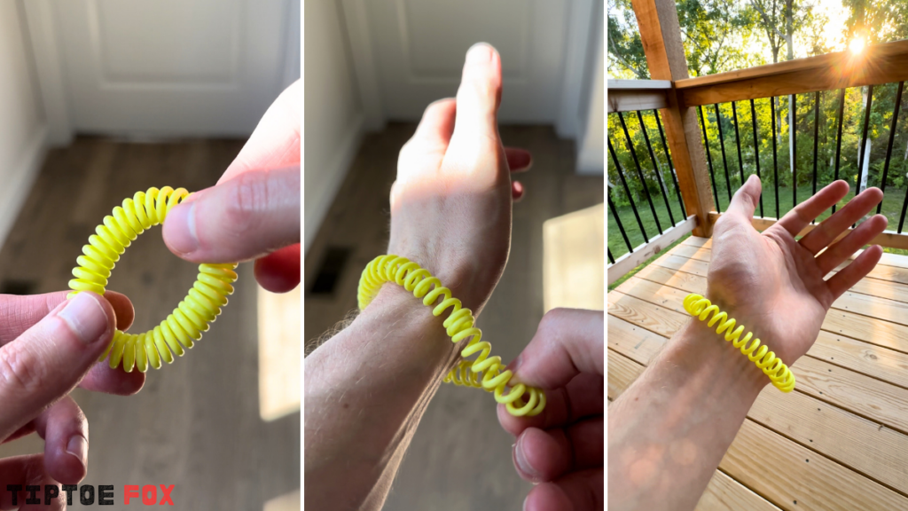 testing-bug-repellent-bracelet