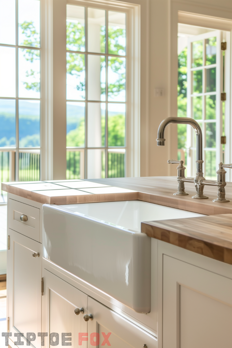 10 Trendy White Farmhouse Sink Ideas for a Sleek and Chic Kitchen ...