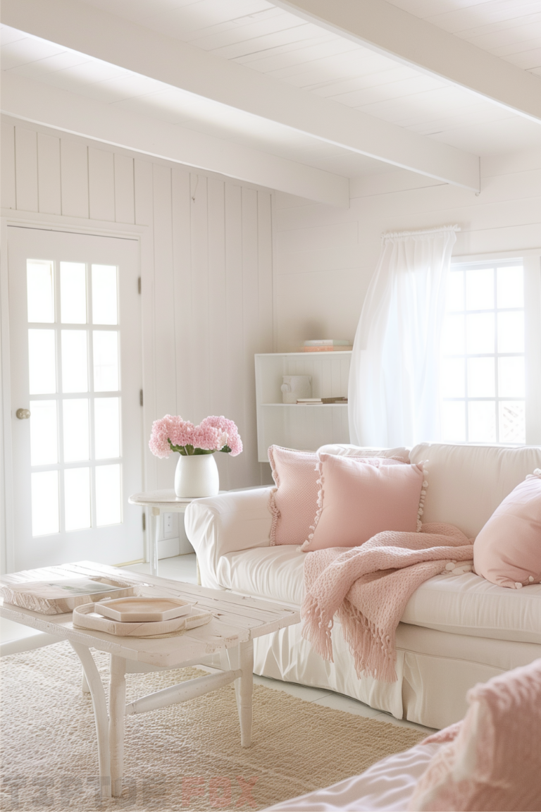 Pink Living Room Decor Finds to Brighten Your Living Room Space ...