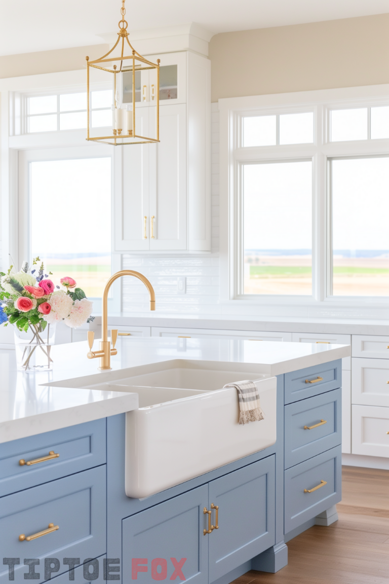 White Kitchen Ideas With Gold Hardware for a Clean & Sophisticated Look ...