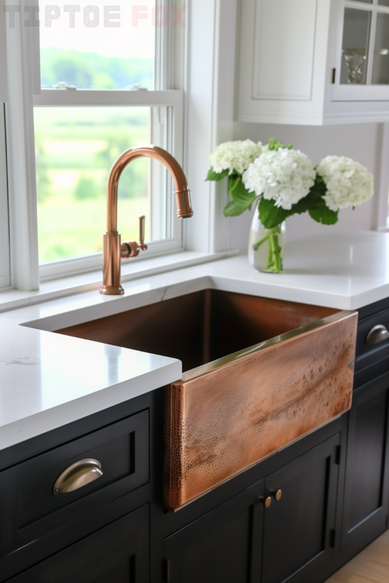 Popular Copper Farmhouse Sink Ideas That Will Bring a Custom Warmth to ...