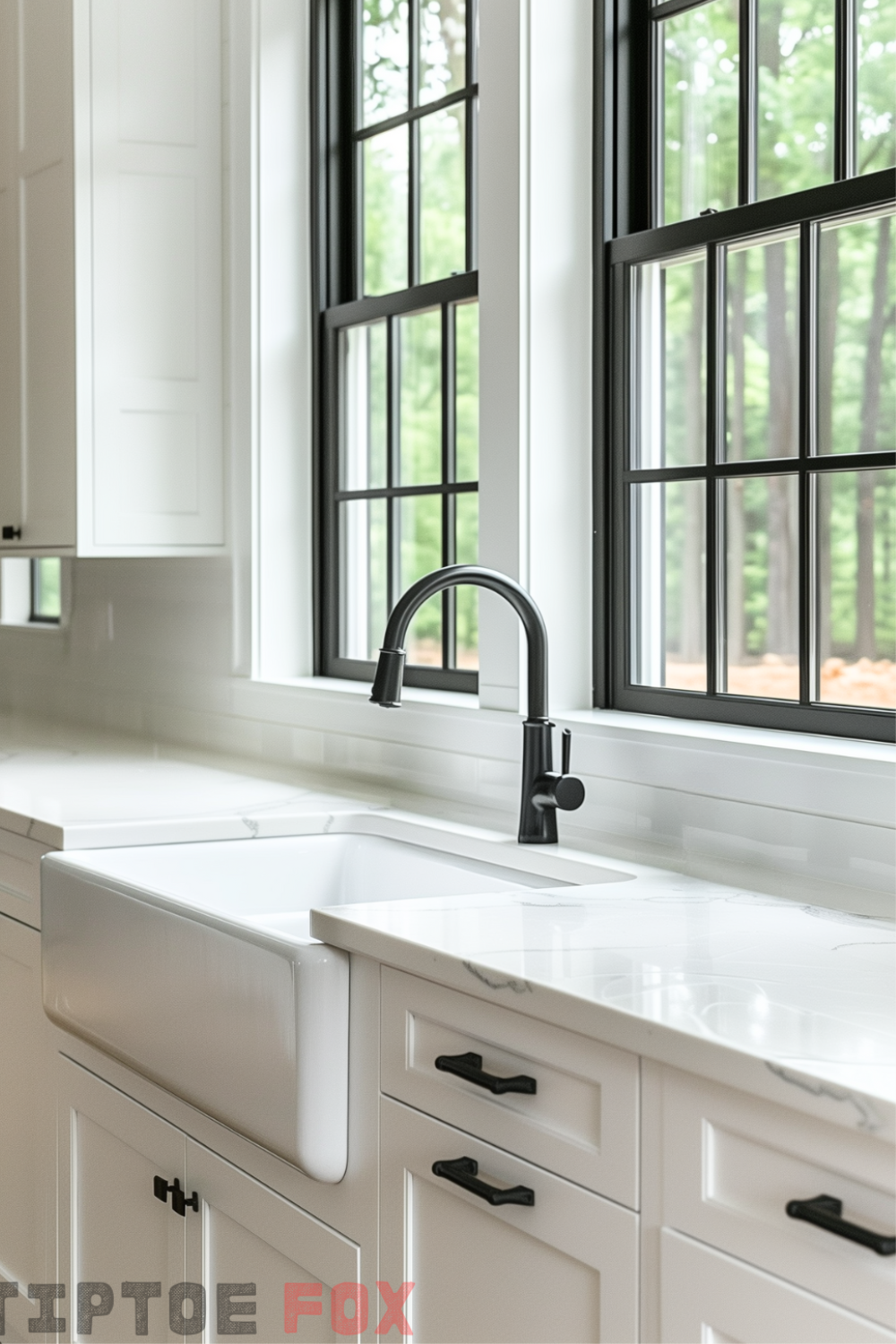 White Kitchen Ideas With Black Hardware for a Modern & Sophisticated ...